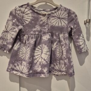 Cotton On Baby Kids Tie-Dye Top and Headband